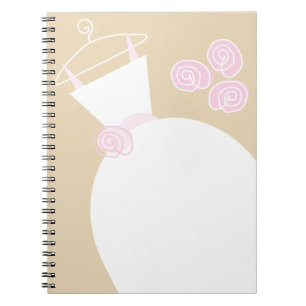 Caderno Espiral Notebook De Cerveja Rosa De Casamento