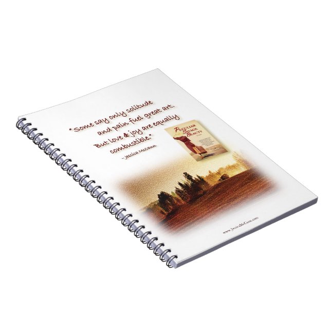 Caderno Espiral notebook de citação inspiradora (Lado Direito)