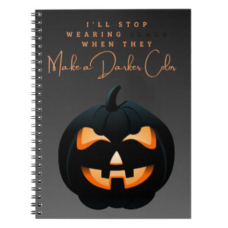 Caderno Espiral Notebook de Cobrir preto