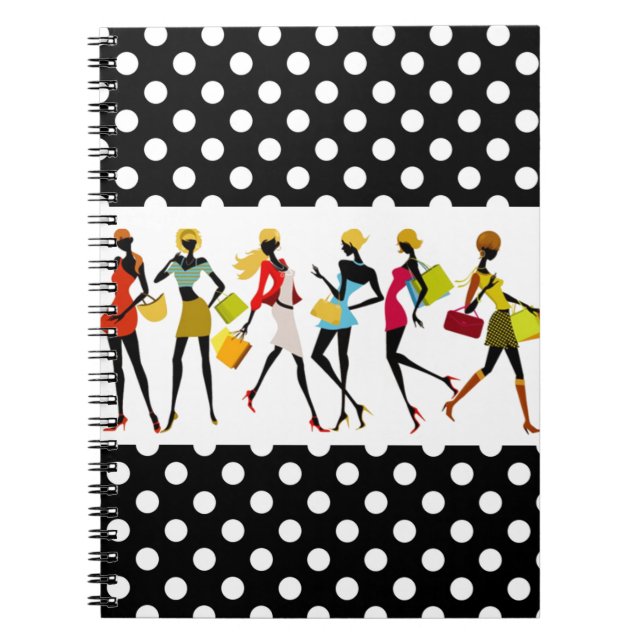 Caderno Espiral NOTEBOOK DE COLEÇÃO DE RAINHAS comprando (Frente)