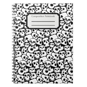 Caderno Espiral Notebook de composição de habilidades