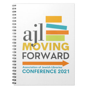 Caderno Espiral Notebook de conferência AJL 2021.