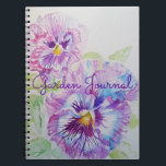 Caderno Espiral Notebook de cor d'água flexível com Diário de jard<br><div class="desc">Notebook de cor natural Tulip Floral Floral Watercolor. Este caderno daria um presente tão bem-vindo para qualquer amante de jardim ou flores. Como jardineiro, sempre preciso de um lugar para escrever quando plantei certas sementes e que variedade elas eram e talvez colar o pacote de sementes em uma página para...</div>