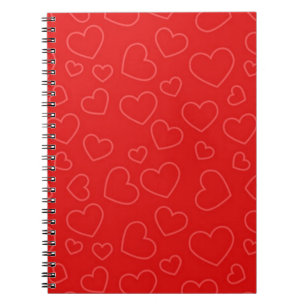 Caderno Espiral Notebook de coração a coração