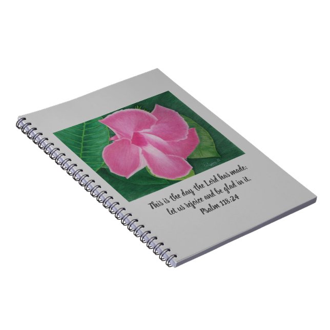 Caderno Espiral Notebook de Delícia de Jardim (Lado Direito)