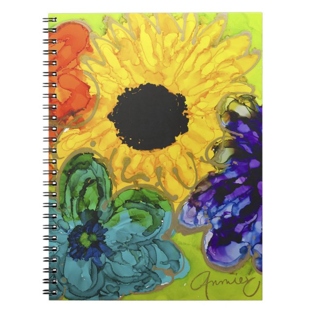 Caderno Espiral Notebook de Diário Lovitude "Ouça" (Frente)