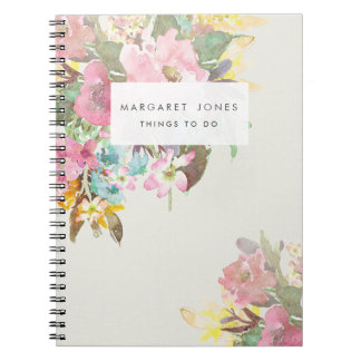 Caderno Espiral Notebook de Diário personalizado Mãe dia de as mãe
