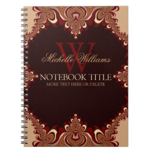 Caderno Espiral Notebook de Elegância Terrestre