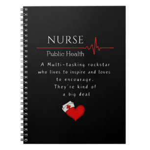 Caderno Espiral Notebook de Especialidade de Enfermeiro Personaliz