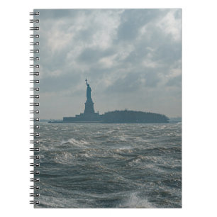 Caderno Espiral Notebook de Estátua da Liberdade