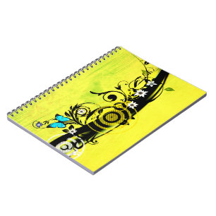 Caderno Espiral Notebook de explosão de primavera