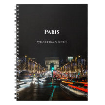 Notebook de Foto Espiral de Paris