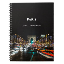 Caderno Espiral Notebook de Foto Espiral de Paris