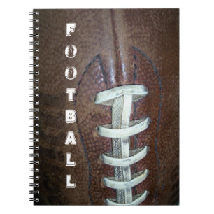 Caderno Espiral Notebook de fotografia desportiva de futebol
