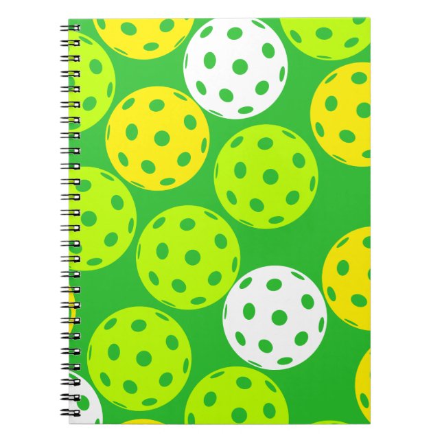 Caderno Espiral Notebook de Fotografia Espiral em Pickleball (Frente)