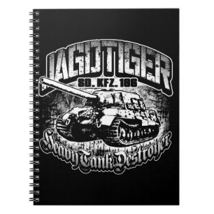 Caderno Espiral Notebook de fotografia espiral JAGDTIGER