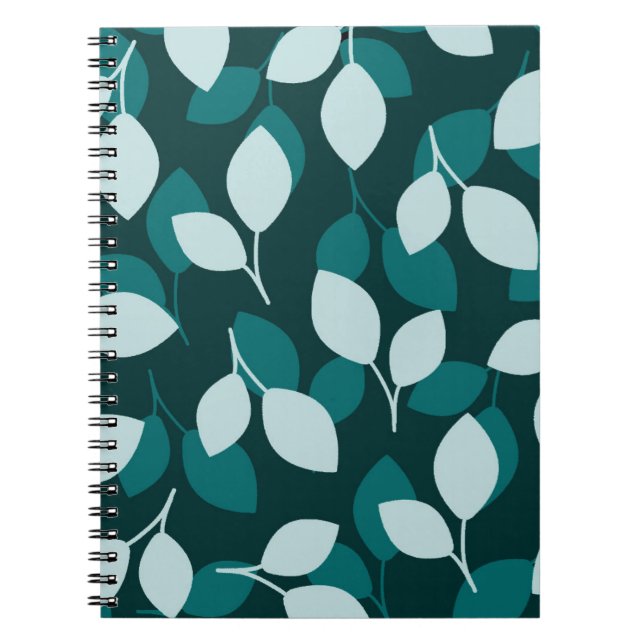 Caderno Espiral Notebook de fotos espirais com design Folha (Frente)
