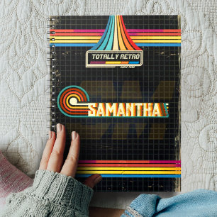 Caderno Espiral Notebook de fotos espirais monograma com imagens V