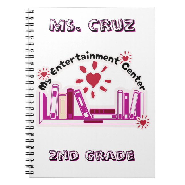 Caderno Espiral Notebook de fotos espirais personalizado de segund (Frente)