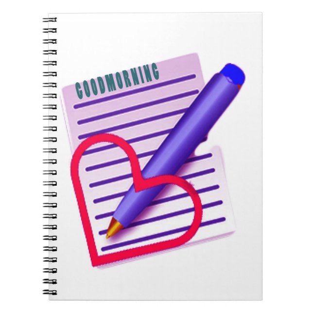 Caderno Espiral Notebook de fotos espiral (Frente)