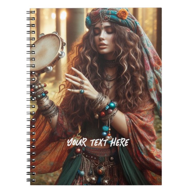 Caderno Espiral Notebook de fotos espiral (Frente)