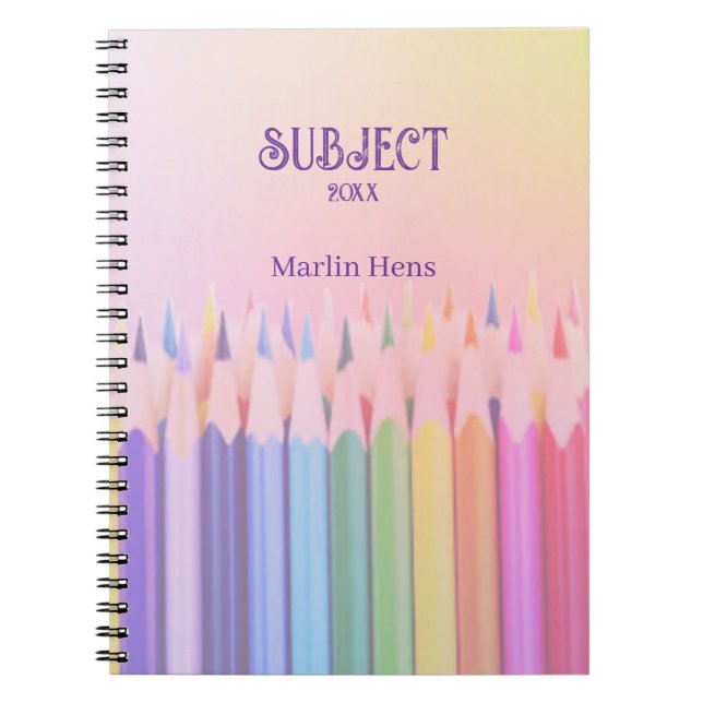 Caderno Espiral Notebook de fotos espiral (Frente)