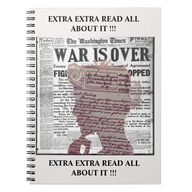 Caderno Espiral Notebook de fotos espiral (Frente)