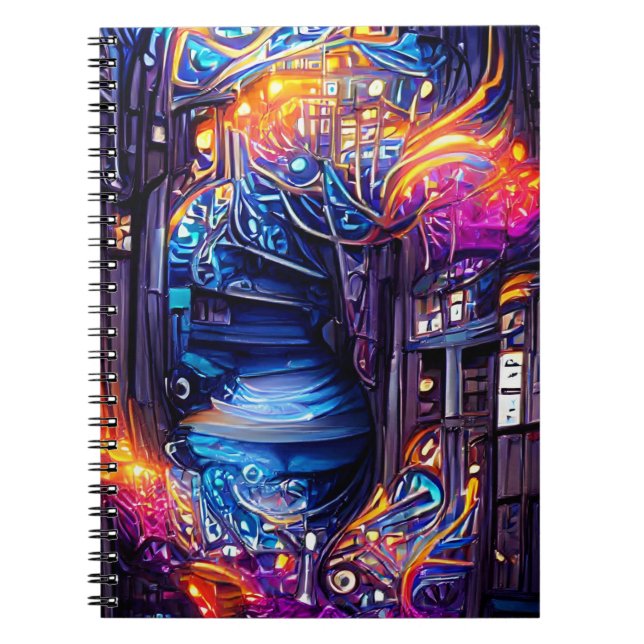 Caderno Espiral Notebook de fotos espiral (Frente)