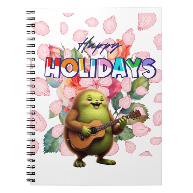 Caderno Espiral Notebook de fotos espiral (Frente)