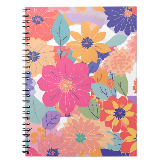 Caderno Espiral Notebook de fotos espiral (Frente)