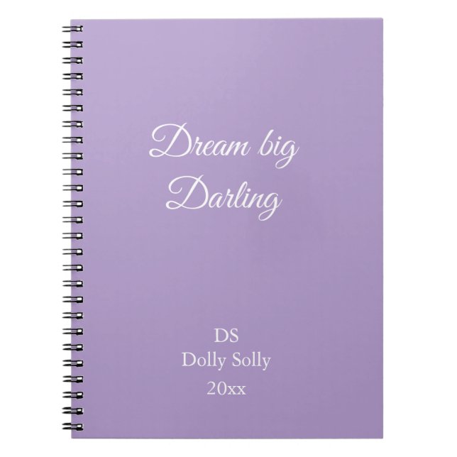 Caderno Espiral Notebook de fotos espiral (Frente)