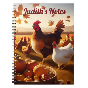 Caderno Espiral Notebook de galeria personalizável, notebook espir