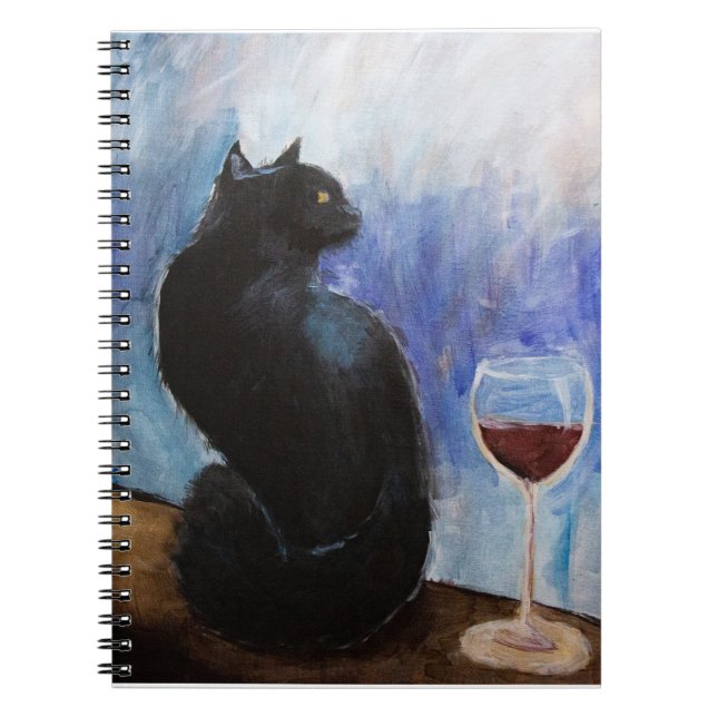 Caderno Espiral Notebook de gato (Frente)