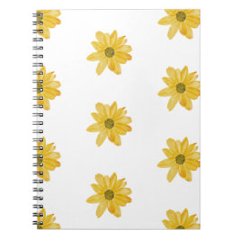 Caderno Espiral Notebook de girassol espiral