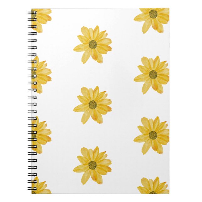 Caderno Espiral Notebook de girassol espiral (Frente)