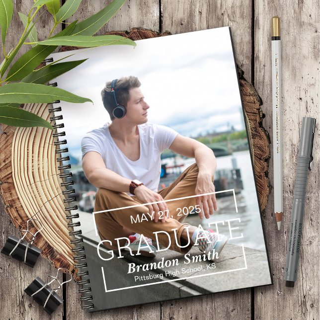 Caderno Espiral Notebook de graduação de Segundo grau 2025 (Criador carregado)