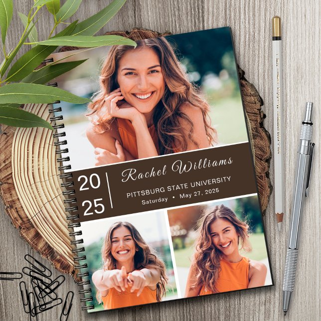 Caderno Espiral Notebook de graduação em espiral da Universidade d (Criador carregado)