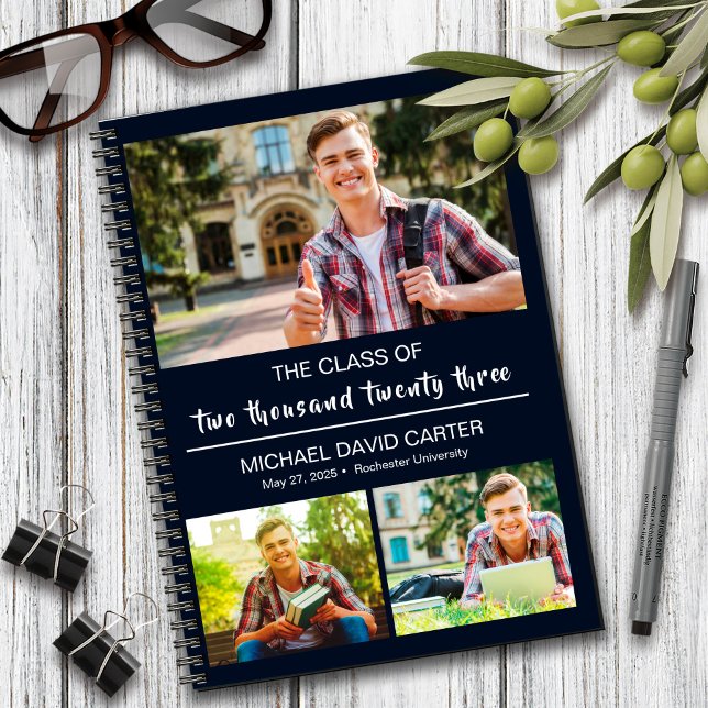 Caderno Espiral Notebook de graduação universitária de 2025 (Criador carregado)