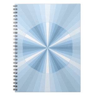 Caderno Espiral Notebook de ilusão de inverno