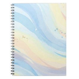 Caderno Espiral Notebook de Imagem Espiral com Cor d-d-Água