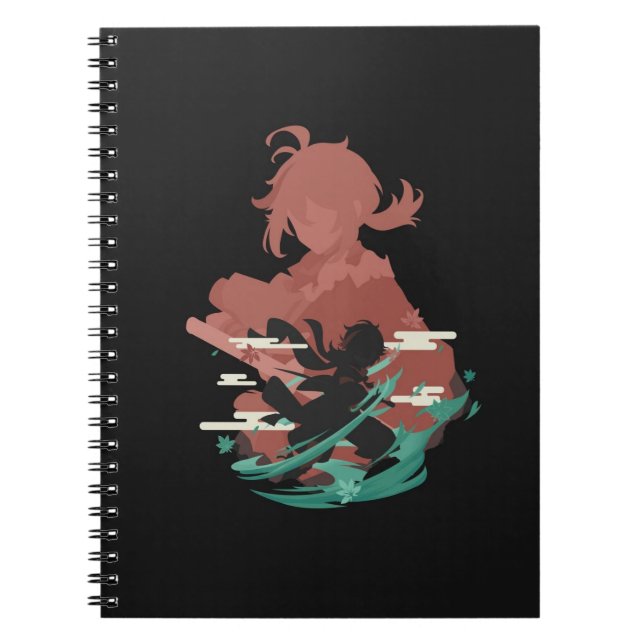 Caderno Espiral Notebook de impacto Genshin (Frente)