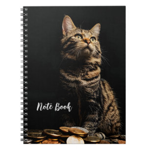 Caderno Espiral Notebook de Impressão espiral de giz de giz cúbico