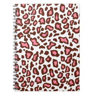 Caderno Espiral Notebook de impressão leopardo
