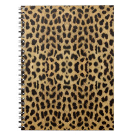 Caderno Espiral Notebook de impressão leopardo
