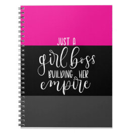 Caderno Espiral notebook de inspiração para empresárias
