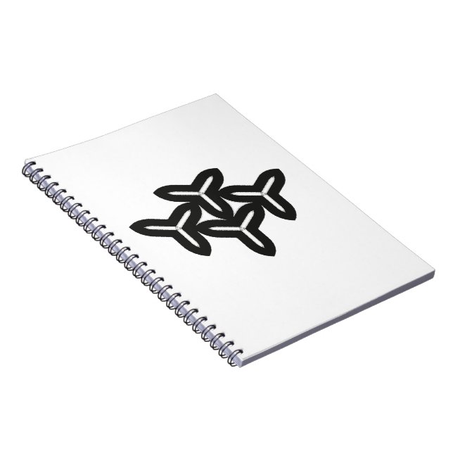 Caderno Espiral Notebook de lâminas gótico (Lado Direito)