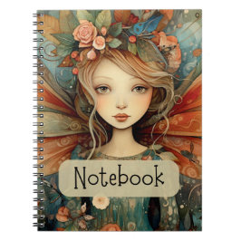 Caderno Espiral Notebook de leite