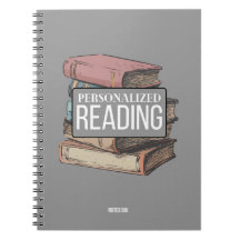 Notebook de leitura personalizado