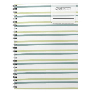 Caderno Espiral Notebook de linha de cores de Pastel