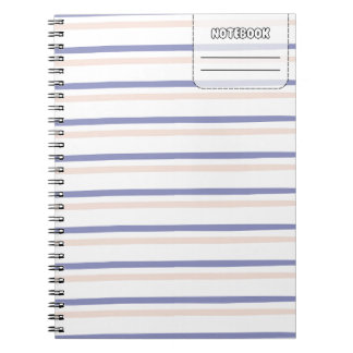 Caderno Espiral Notebook de linha de cores de Pastel